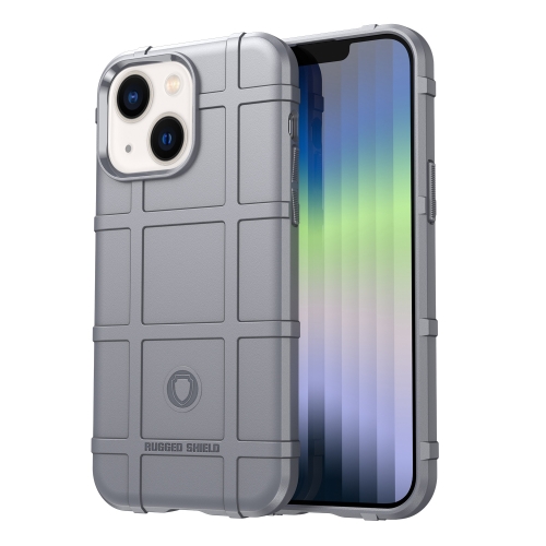 

Rugged Shield Full Coverage Shockproof TPU Case For iPhone 14 (Grey)