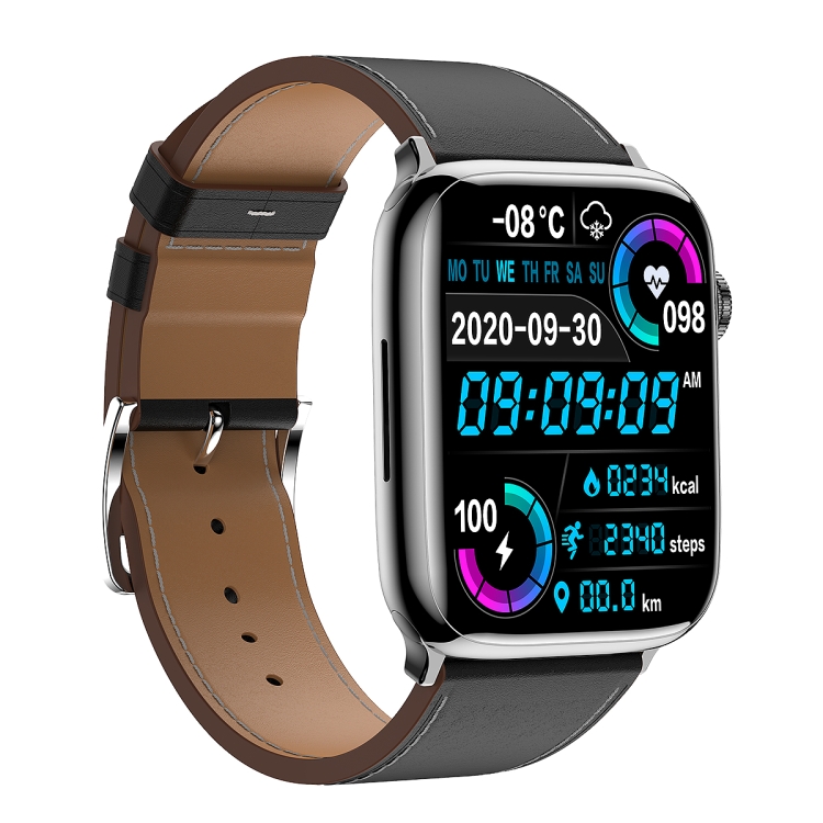 

IWO8 1.82 inch HD Screen Smart Watch, Support Bluetooth Call/NFC Function(Black)