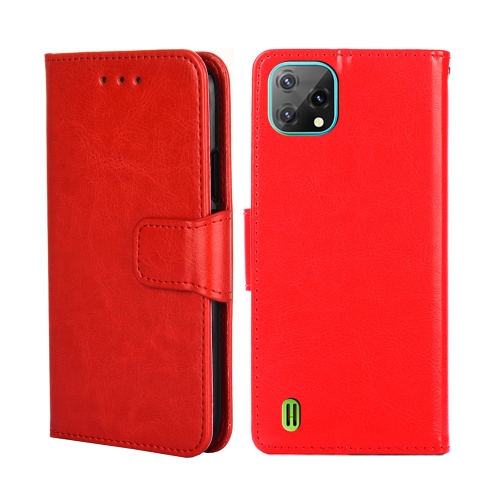 

For Blackview A55 Crystal Texture Leather Phone Case(Red)