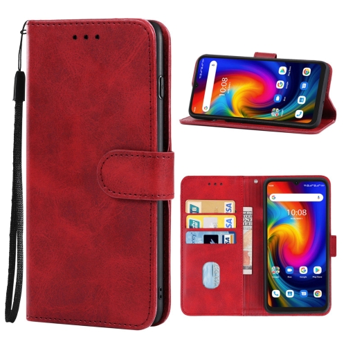 

For UMIDIGI F3 4G/F3 5G/F3 SE/F3S Leather Phone Case(Red)