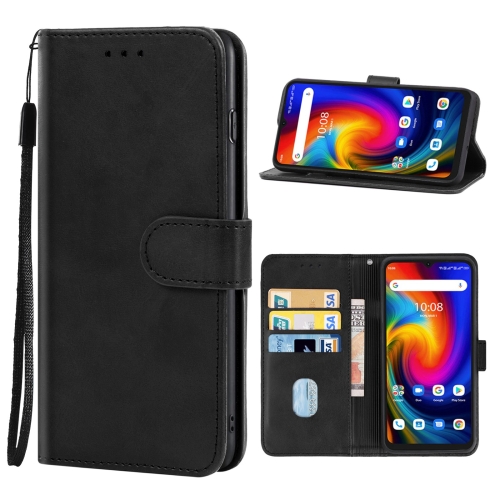 

For UMIDIGI F3 4G/F3 5G/F3 SE/F3S Leather Phone Case(Black)