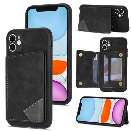 

Line Card Holder Phone Case For iPhone 11(Black)