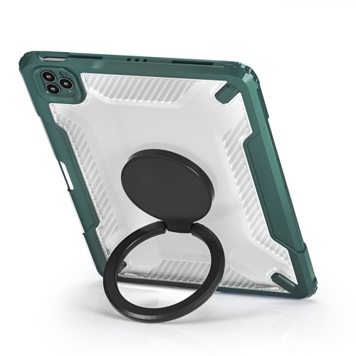 

WIWU Mecha Tablet Protective Case with Rotating Bracket For iPad 10.2 2021 & 2020 & 2019 / Pro 10.5 2019(Green)