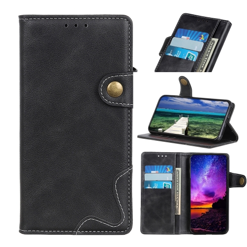 

For Sony Xperia 10 IV S-Type Stitching Calf Texture Leather Phone Case(Black)