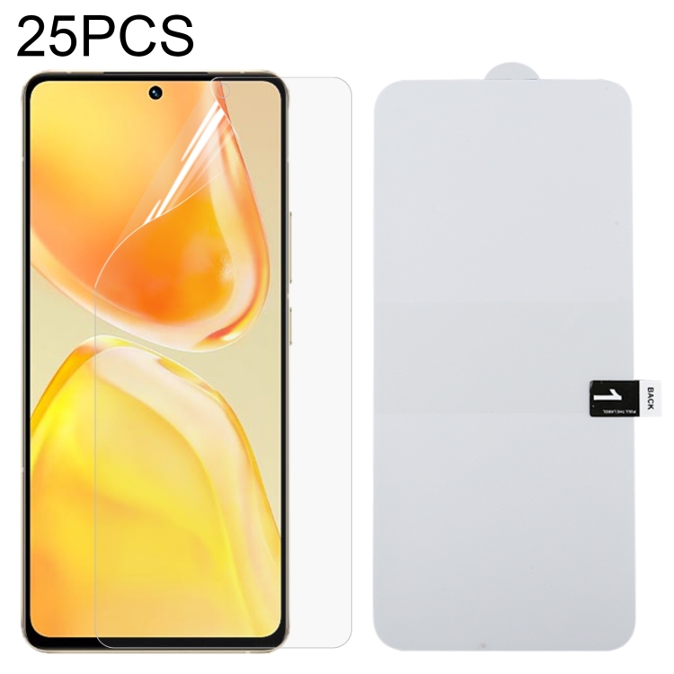 

25 PCS Full Screen Protector Explosion-proof Hydrogel Film For vivo S15
