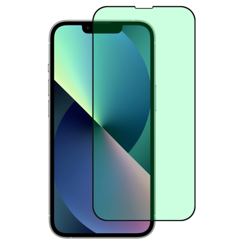 

For iPhone 13 mini Green Light Eye Protection Tempered Glass Film