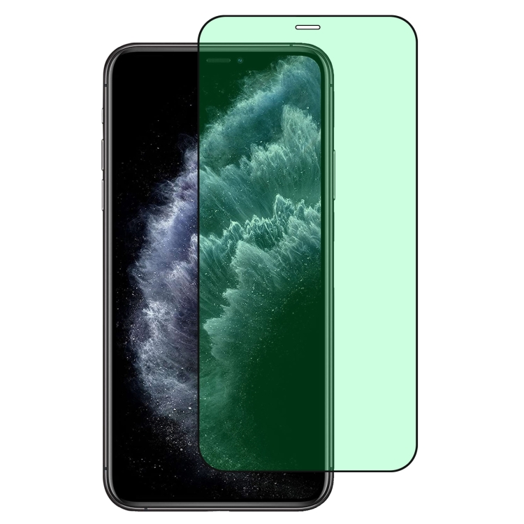 

Green Light Eye Protection Tempered Glass Film For iPhone 11 Pro Max / XS Max