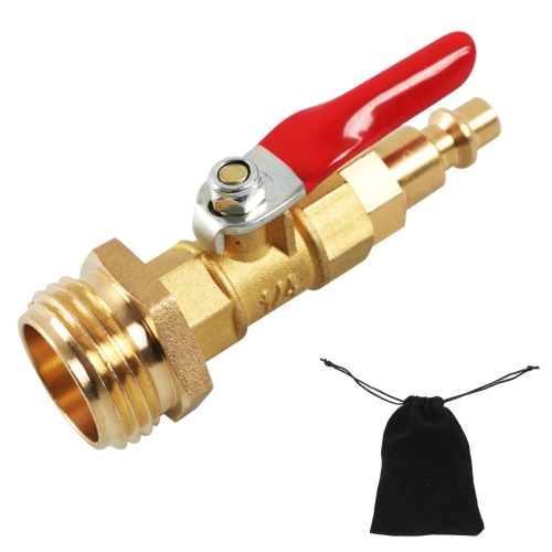 

A6861 RV Male 1/4 Drain Fitting Adapter with Storage Bag