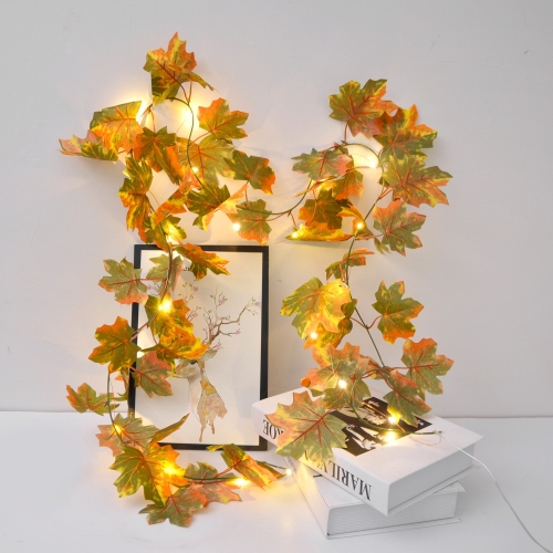 

2m 10 Lights LED Decorative Light String, Style:Maple Leaf