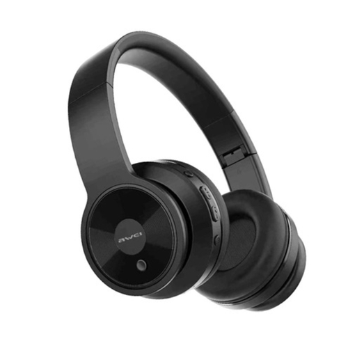 awei A996BL Foldable Wireless Bluetooth Headphone(Black)