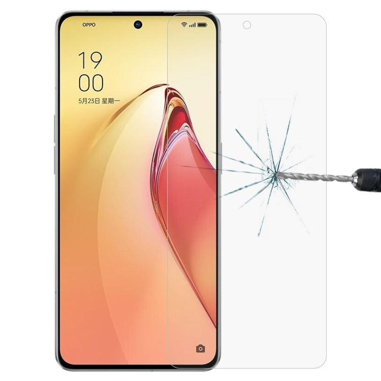 

0.26mm 9H 2.5D Tempered Glass Film For OPPO Reno8 Pro+