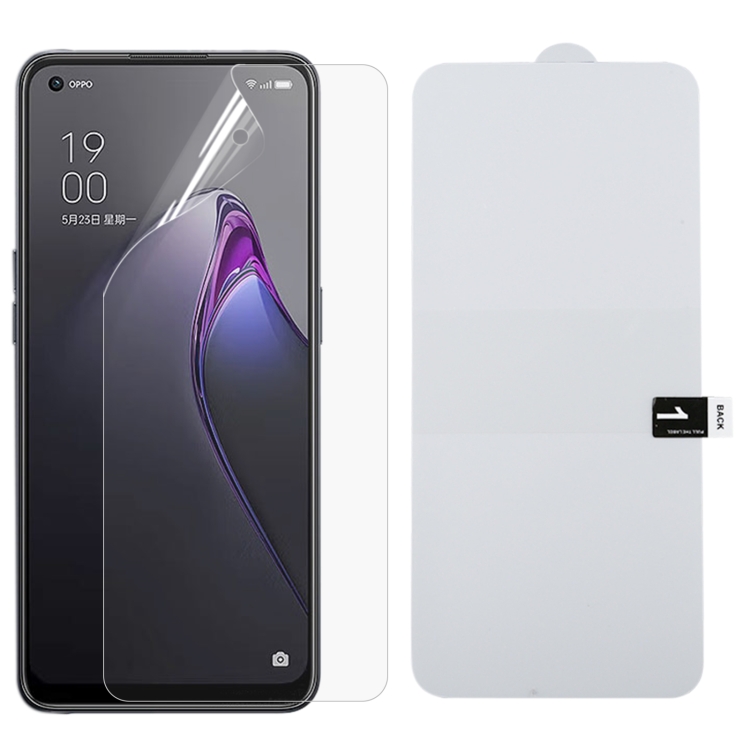 

Full Screen Protector Explosion-proof Hydrogel Film For OPPO Reno8