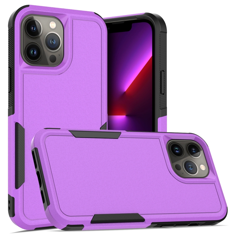 

PC + TPU Phone Case For iPhone 13 Pro(Purple)