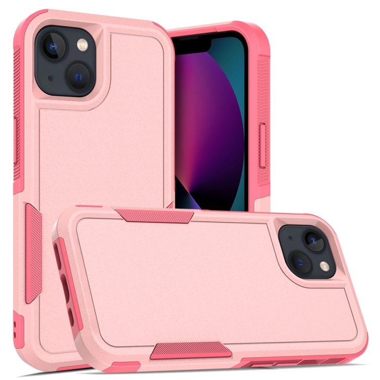 

PC + TPU Phone Case For iPhone 13(Pink)