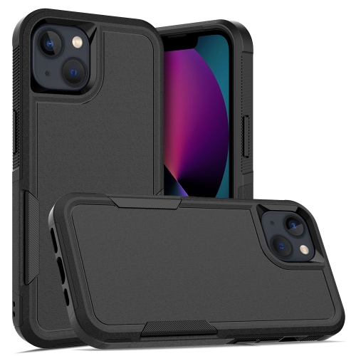 

For iPhone 13 PC + TPU Phone Case(Black)