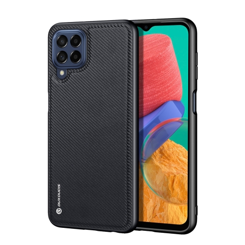 

For Samsung Galaxy M33 5G DUX DUCIS Fino Series PU + TPU Phone Case(Black)