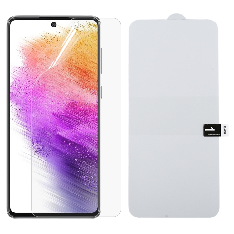 

Full Screen Protector Explosion-proof Hydrogel Film For Samsung Galaxy A73
