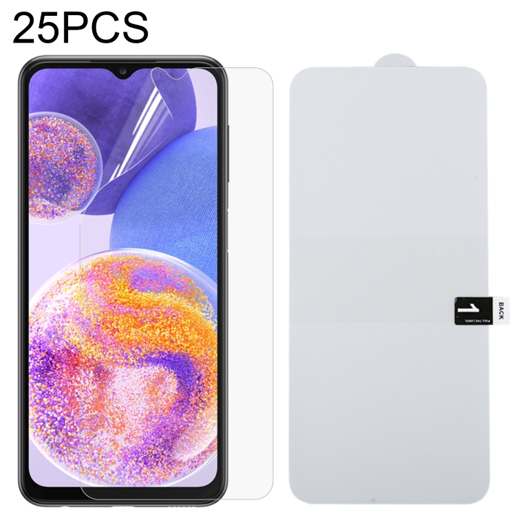 

25 PCS Full Screen Protector Explosion-proof Hydrogel Film For Samsung Galaxy A23