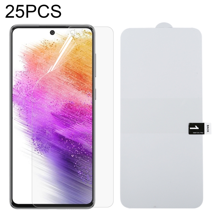 

25 PCS Full Screen Protector Explosion-proof Hydrogel Film For Samsung Galaxy A73