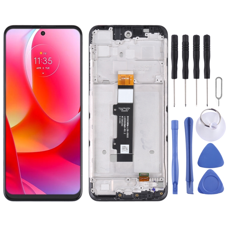 

TFT LCD Screen for Motorola Moto G Power 2022 Digitizer Full Assembly with Frame