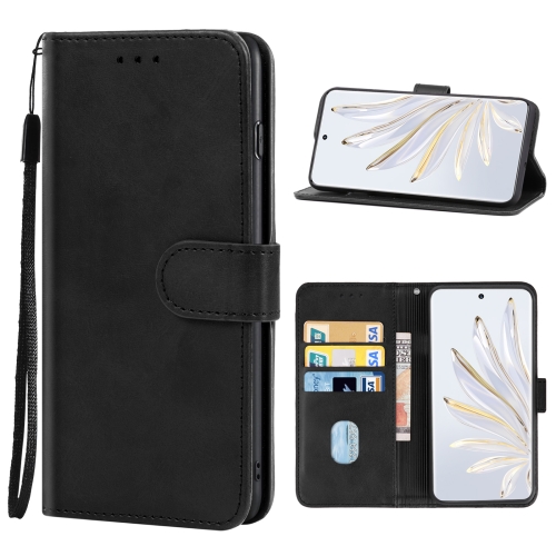 

For Honor 70 Pro Leather Phone Case(Black)