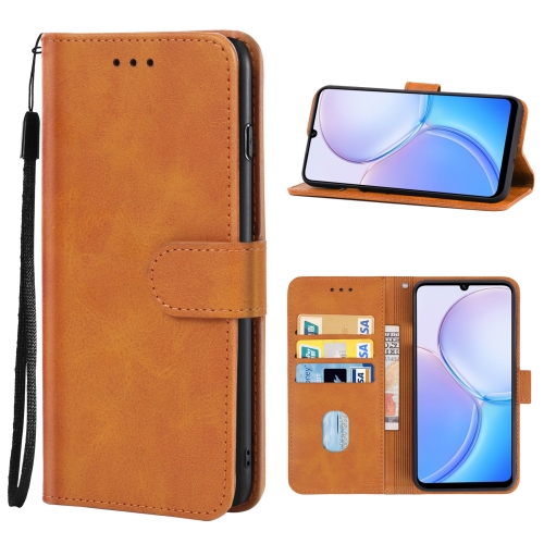 

For Huawei Maimang 11 Leather Phone Case(Brown)