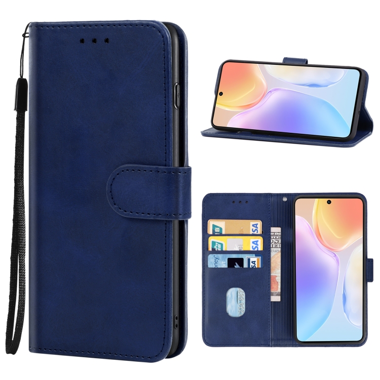

For vivo X70t Leather Phone Case(Blue)
