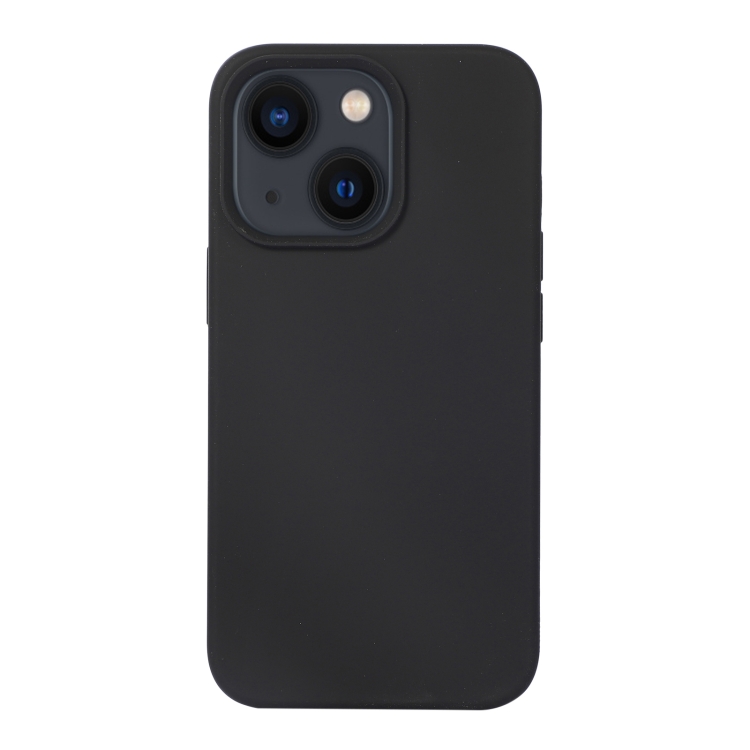 

For iPhone 14 Liquid Silicone Phone Case (Black)