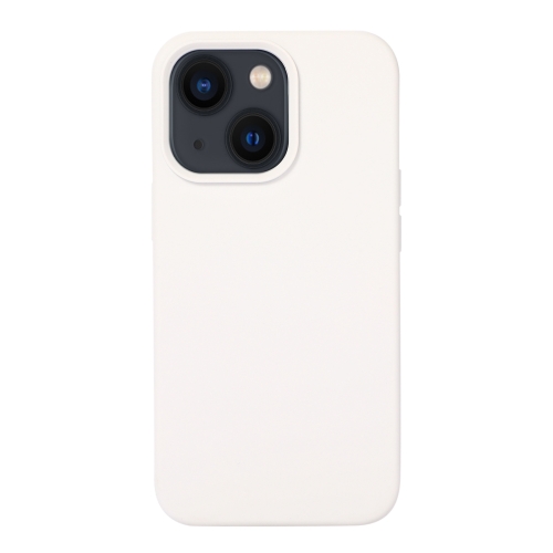 

For iPhone 14 Plus Liquid Silicone Phone Case (White)