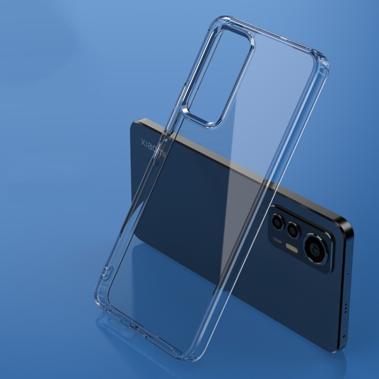 

For Xiaomi 12 Lite Ice Crystal PC + TPU Phone Case(Transparent)