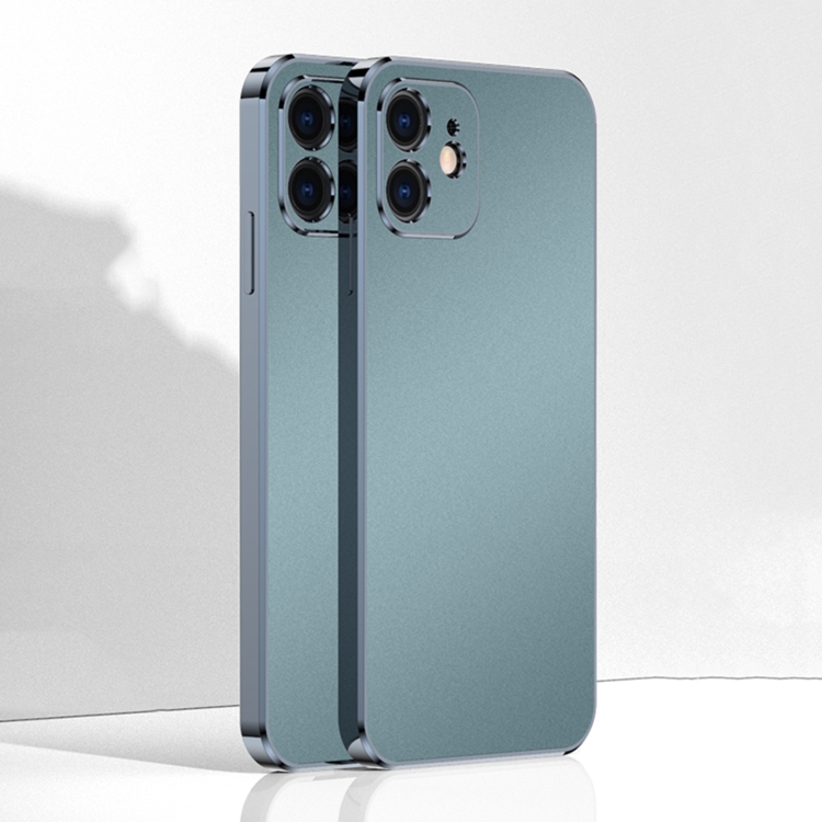 

Ultra Thin Electroplated Frosted TPU Phone Case For iPhone 12 mini(Grey)