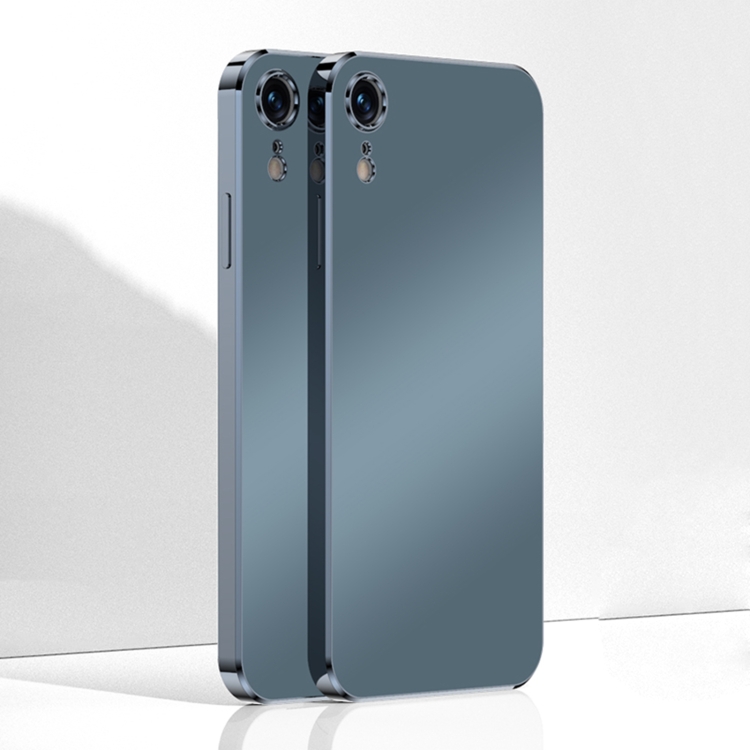

Ultra Thin Electroplated Frosted TPU Phone Case For iPhone XR(Grey)
