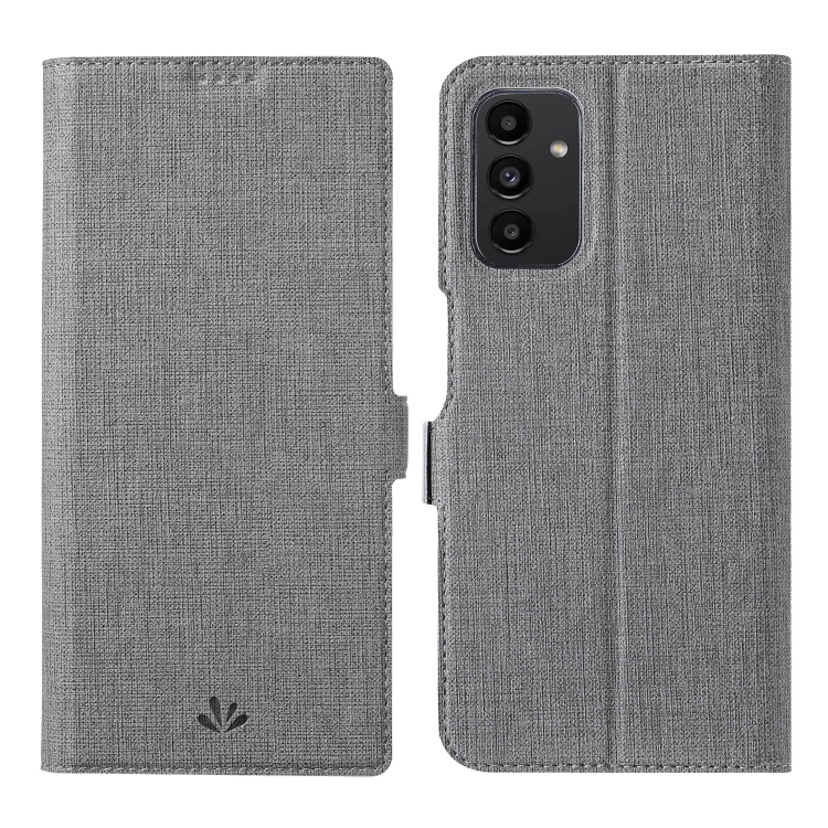 

For Samsung Galaxy A13 4G ViLi K Series Shockproof Magnetic Flip Leather Phone Case(Grey)