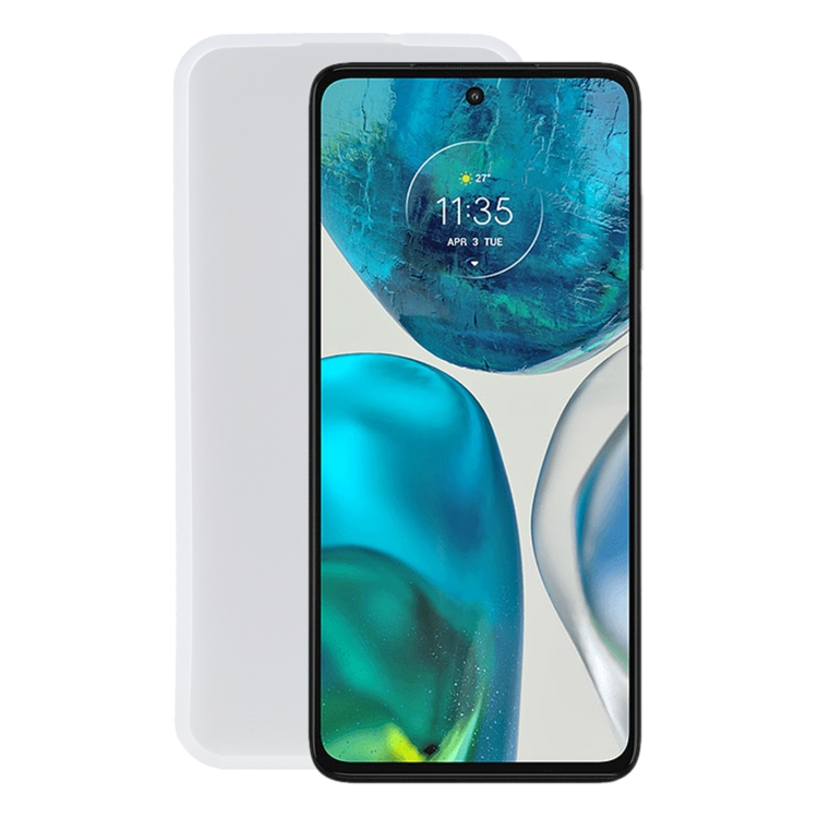 

For Motorola Moto G52j 5G TPU Phone Case(Transparent White)