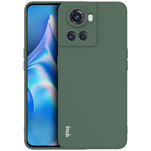 

For OnePlus Ace 5G/10R 5G IMAK UC-4 Series Straight Edge TPU Phone Case(Dark Green)