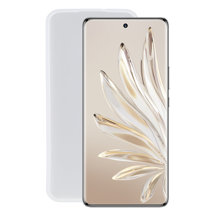 

For Honor 70 Pro+ TPU Phone Case(Transparent White)
