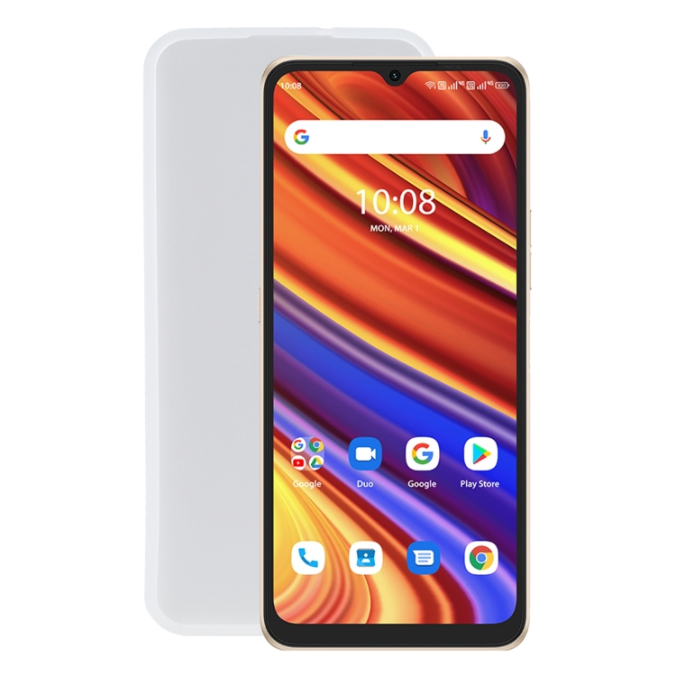 

For UMIDIGI Power 7 TPU Phone Case(Transparent White)