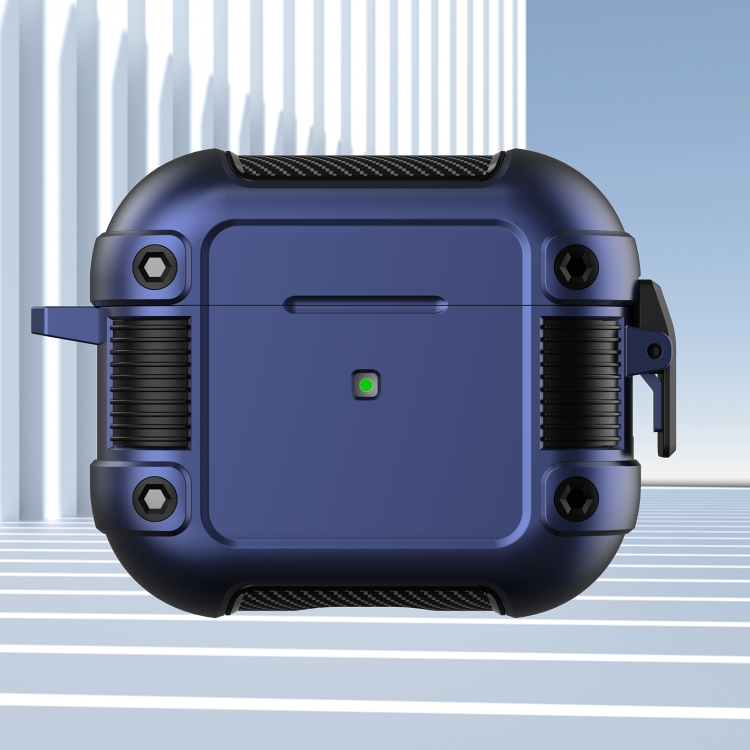 

Tank TPU+PC Wireless Earphone Protective Case For AirPods 3(Blue)
