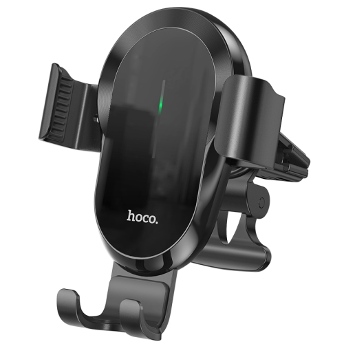 

hoco CA105 Guide Three-axis Linkage Wireless Charging Car Holder(Black Silver)