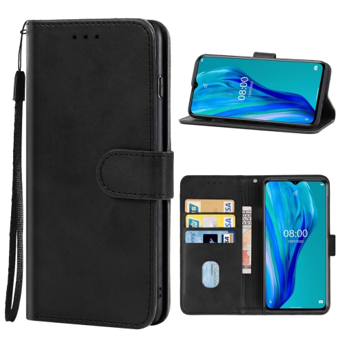 

For Ulefone Note 12 Leather Phone Case(Black)