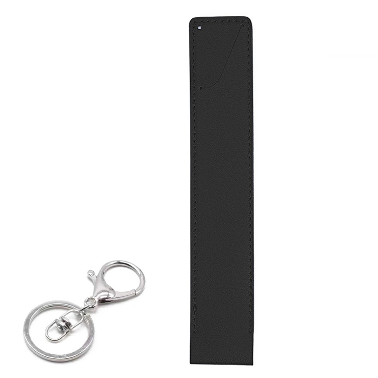 

PU Leather Shockproof Protective Case with Metal Buckle for Apple Pencil 1 / 2(Black)