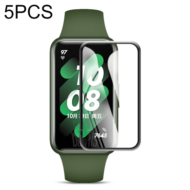 

5 PCS For Huawei Band 7 / 7 NFC 3D Composite Hot Bending Screen Film