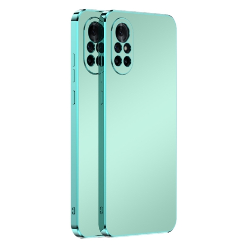 

For Huawei nova 8 Pro 5G Ultra Thin Electroplated Frosted TPU Phone Case(Light Green)