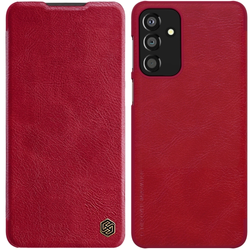 

For Samsung Galaxy F23 / M23 5G NILLKIN QIN Series Crazy Horse Texture Leather Case(Red)