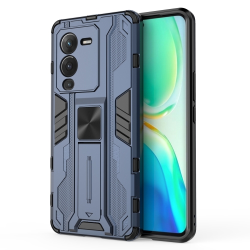 

For vivo S15 Pro Supersonic PC + TPU Shock-proof Phone Case(Blue)