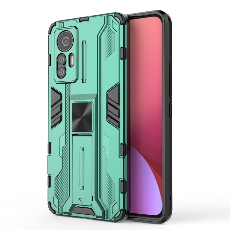

For Xiaomi 12 Lite 5G Asian and EU Version Supersonic PC + TPU Shock-proof Phone Case(Green)