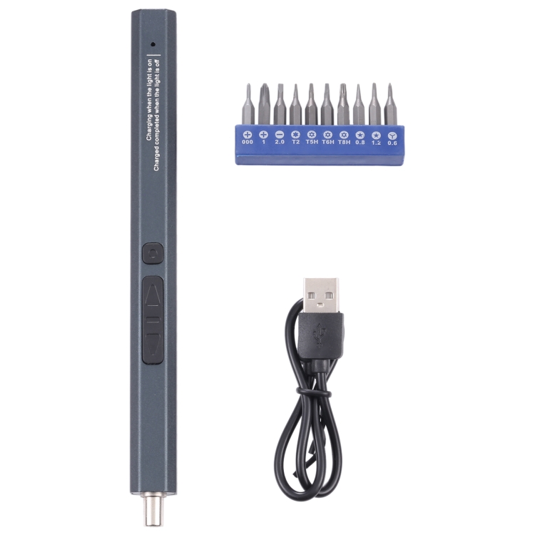 

12 in 1 Type-C Port Rechargeable Cordless Electric Screwdriver Set