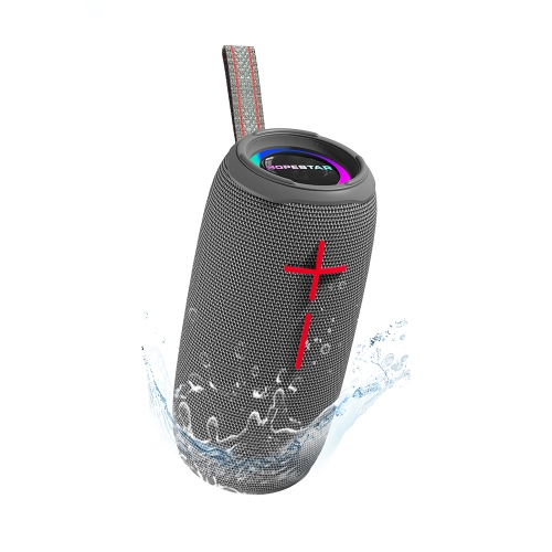 Hopestar P20 Mini altavoz Bluetooth inalámbrico impermeable (gris)