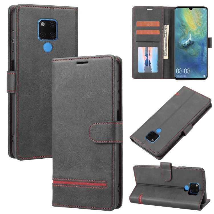 

For Huawei Mate 20 Classic Wallet Flip Leather Phone Case(Black)