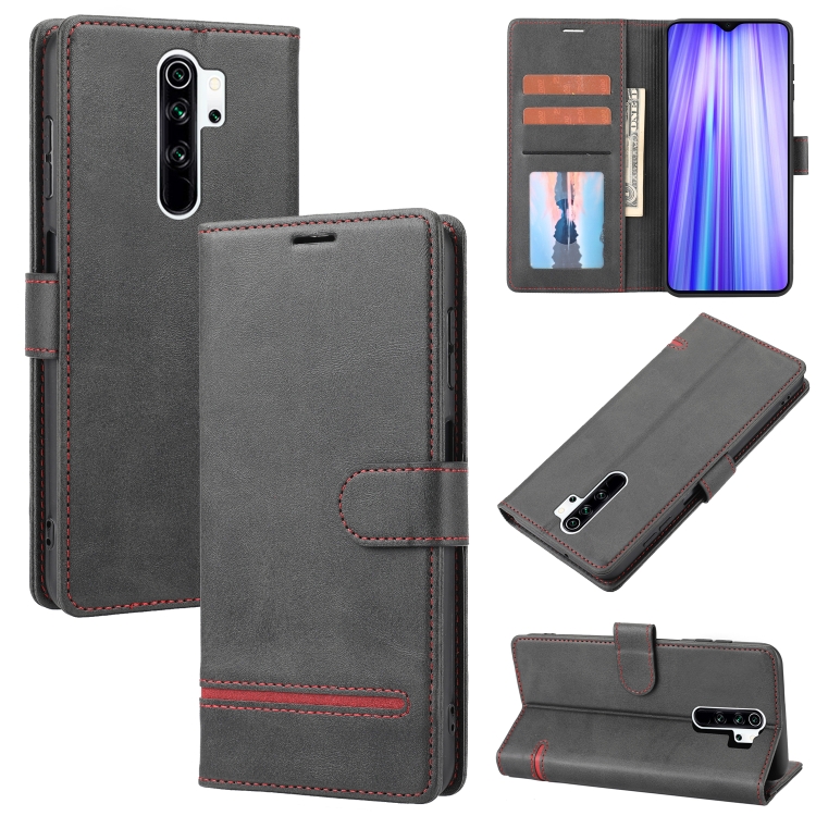 

For Xiaomi Redmi Note 8 Pro Classic Wallet Flip Leather Phone Case(Black)